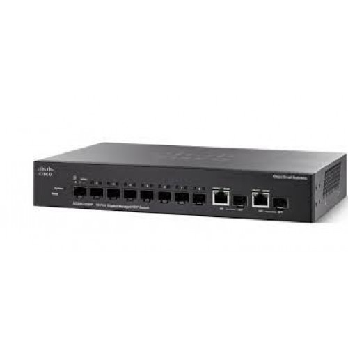 Cisco SG350-10SFP 10-Port Gigabit Managed SFP Switch